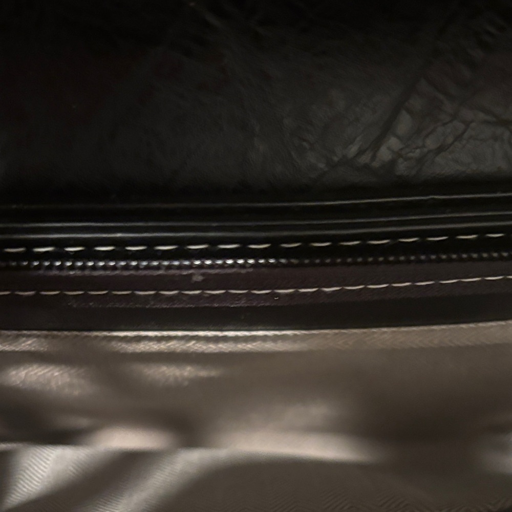 Chic Black and Brown Crossbody Bag - Picture 3 of 7